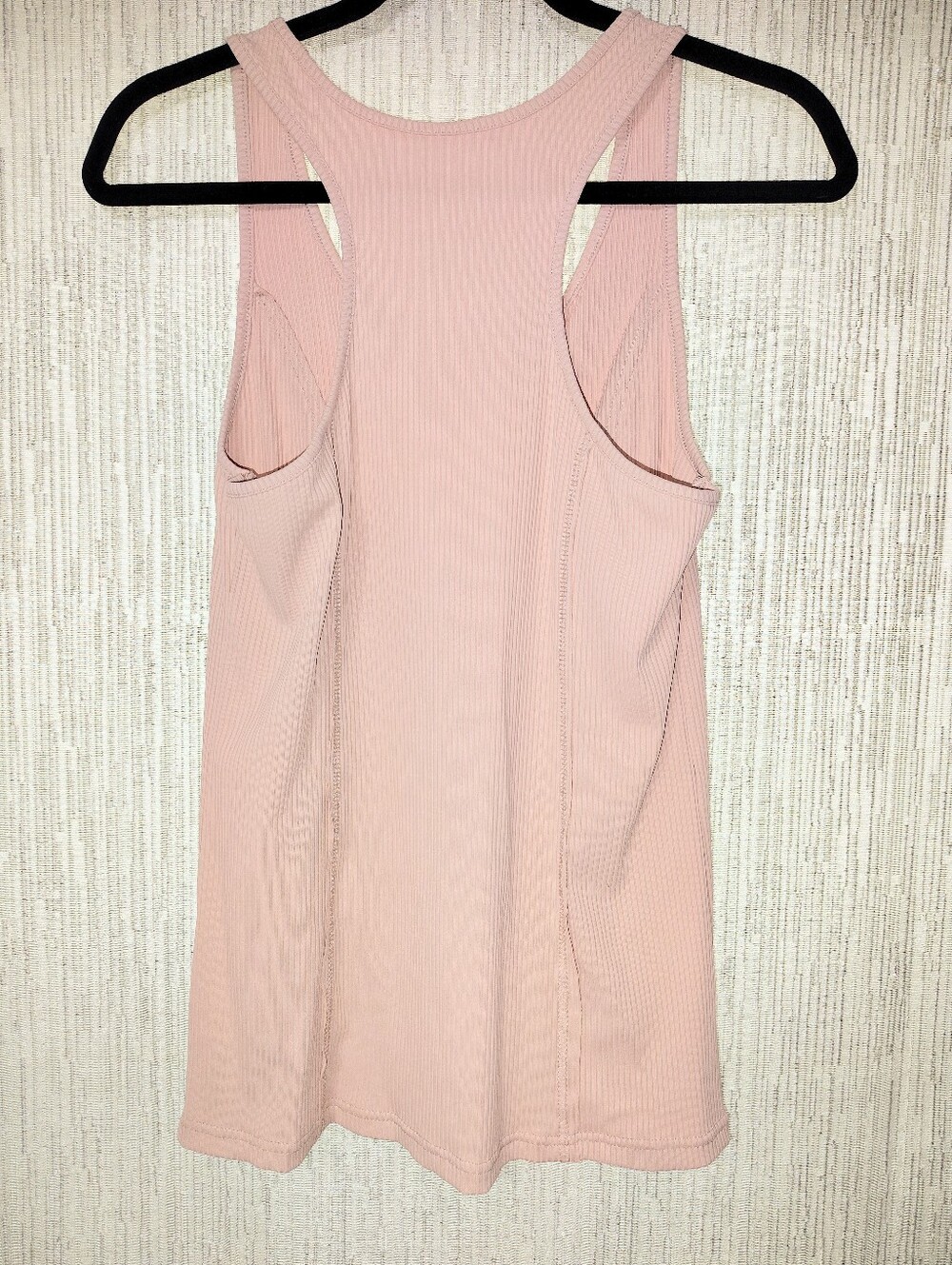 NWOT Light Pink Ribbed Tank Top - Picture 2 of 2